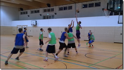 Basketball 20140825 Erstes Training